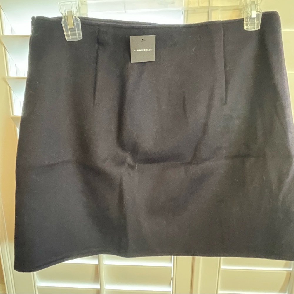 Club Monaco Dark A-Line Skirt - Picture 2 of 4